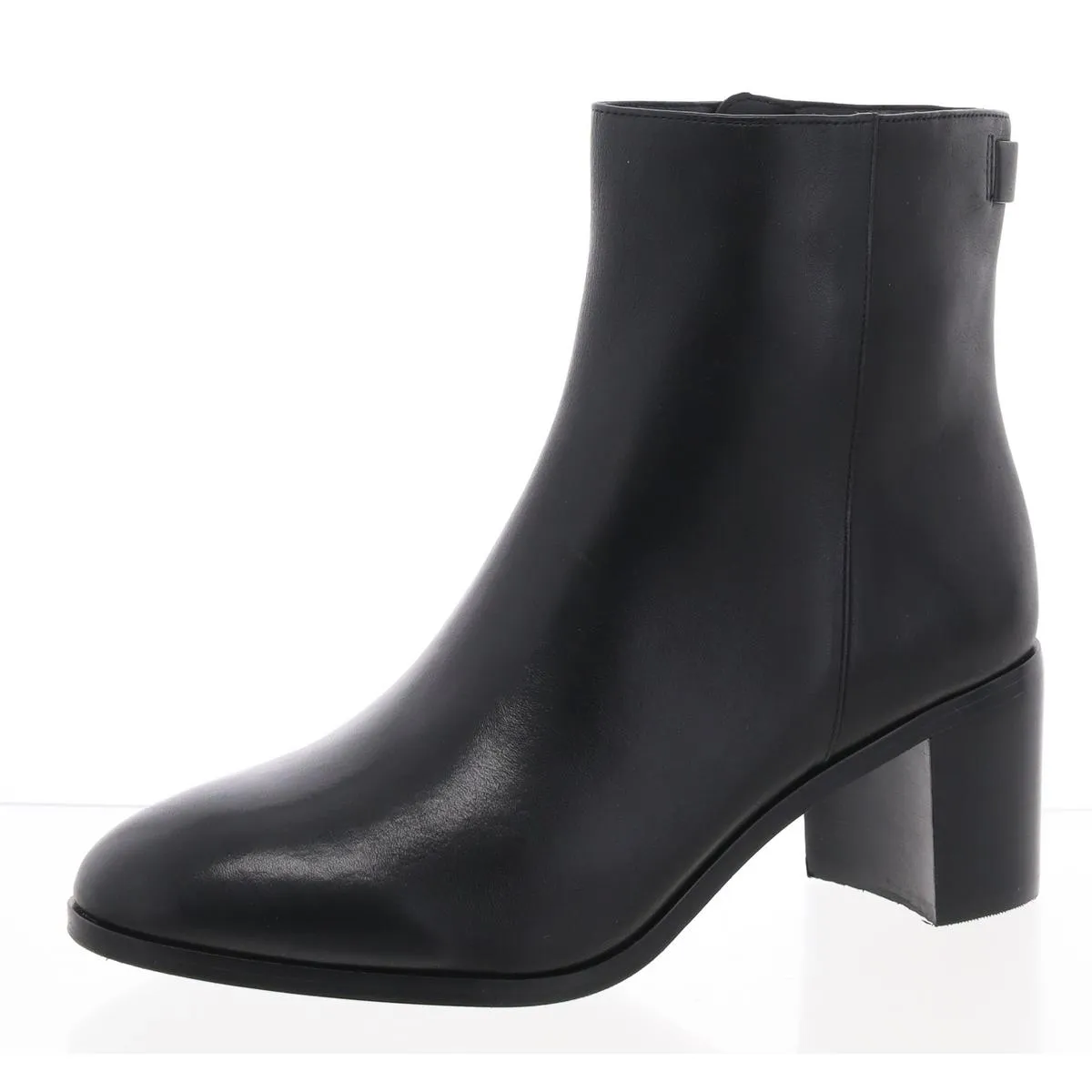 Cassie Womens Leather Ankle Booties