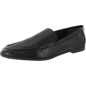 Catela Womens Animal Print Faux Leather Loafers