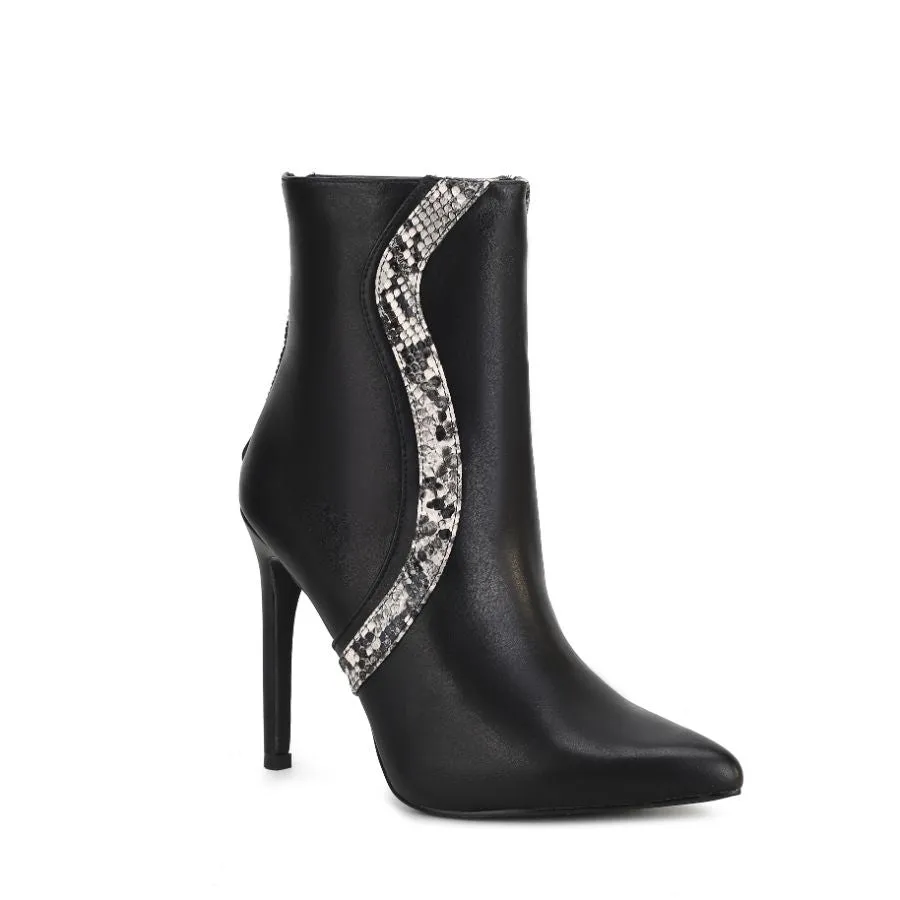 Celeste Ankle Women's Boot with Thin Heel