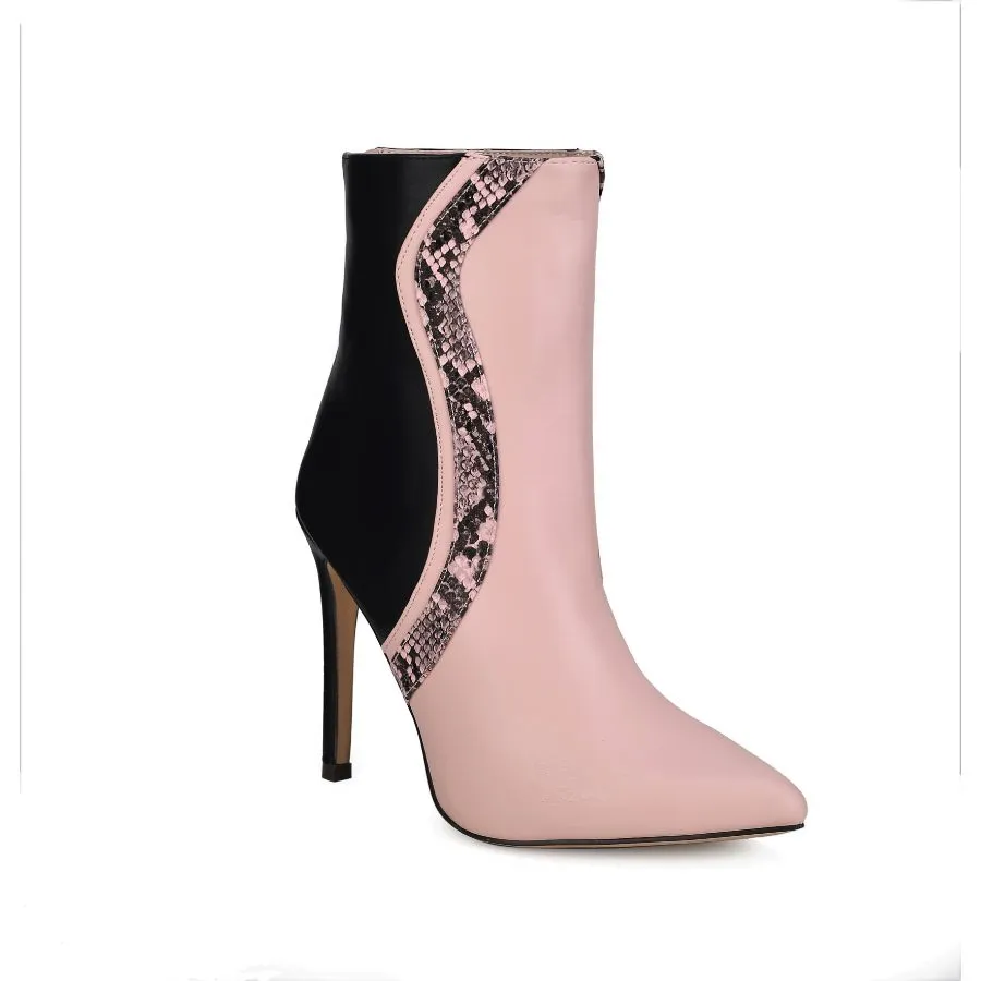 Celeste Ankle Women's Boot with Thin Heel