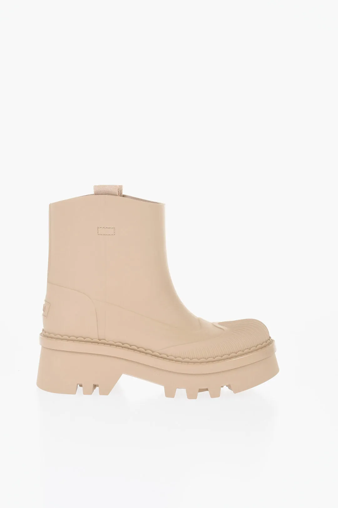 Chloe Rubber Boots With Tank Sole