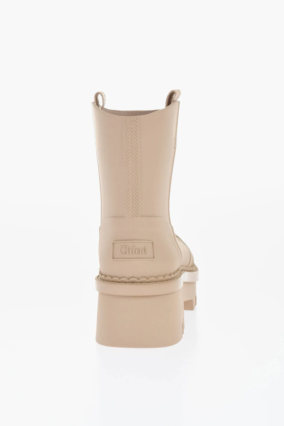 Chloe Rubber Boots With Tank Sole