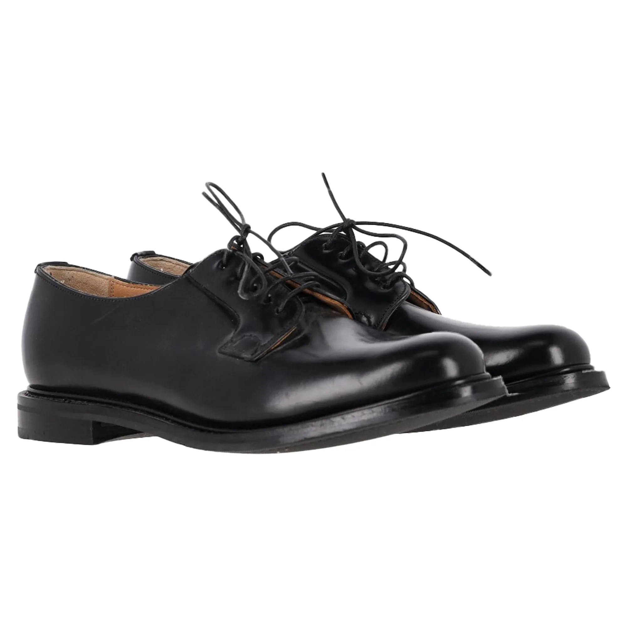 Church's Shannon Derby Shoes in Black Leather