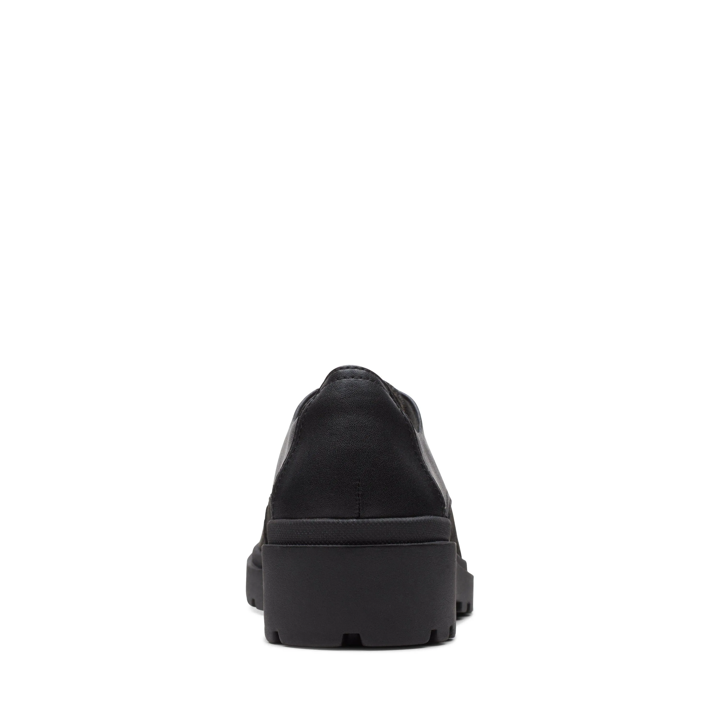 Clarks Calla Ruby in Black Leather