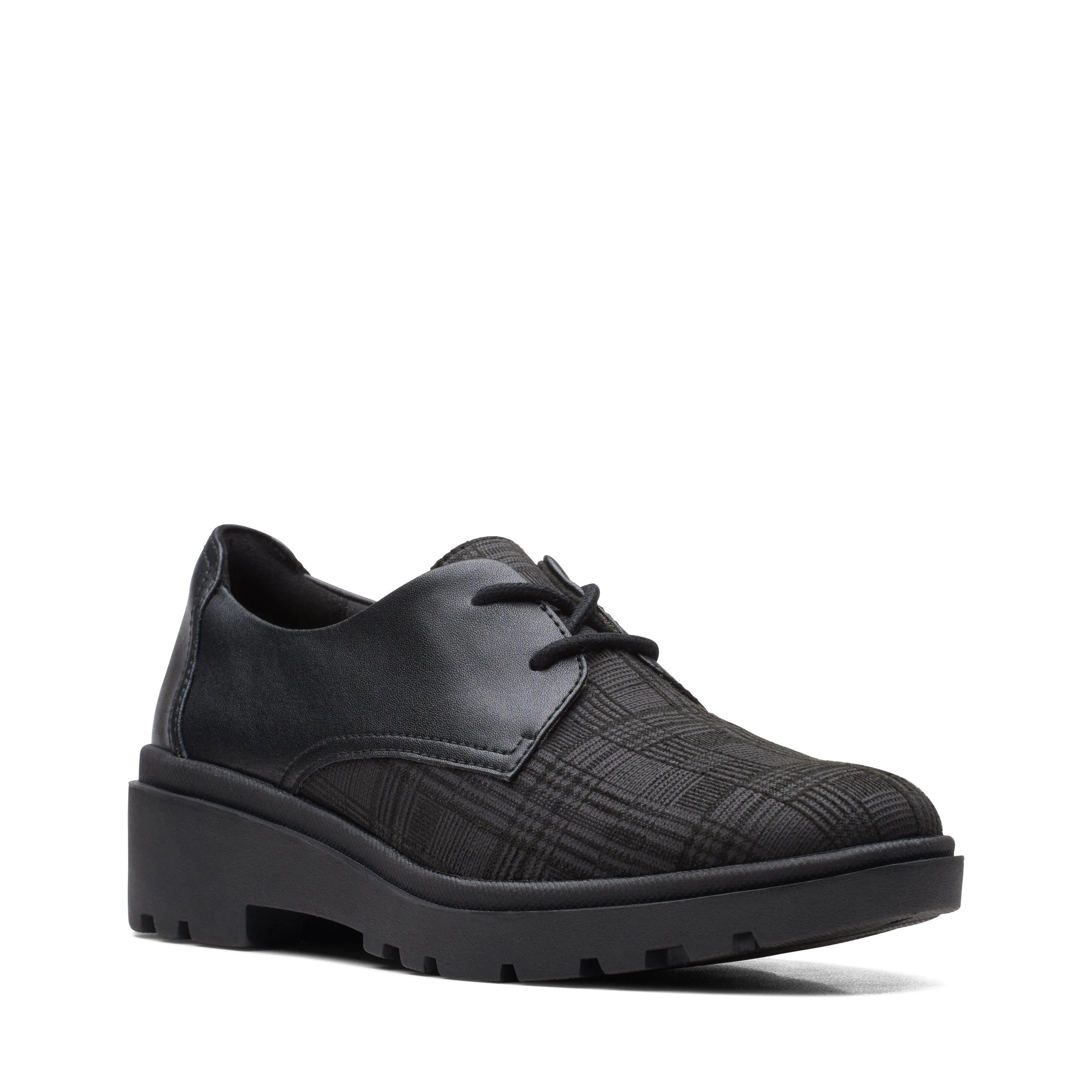 Clarks Calla Ruby in Black Leather