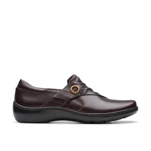 Clarks Cora Aubrie in Brown Leather