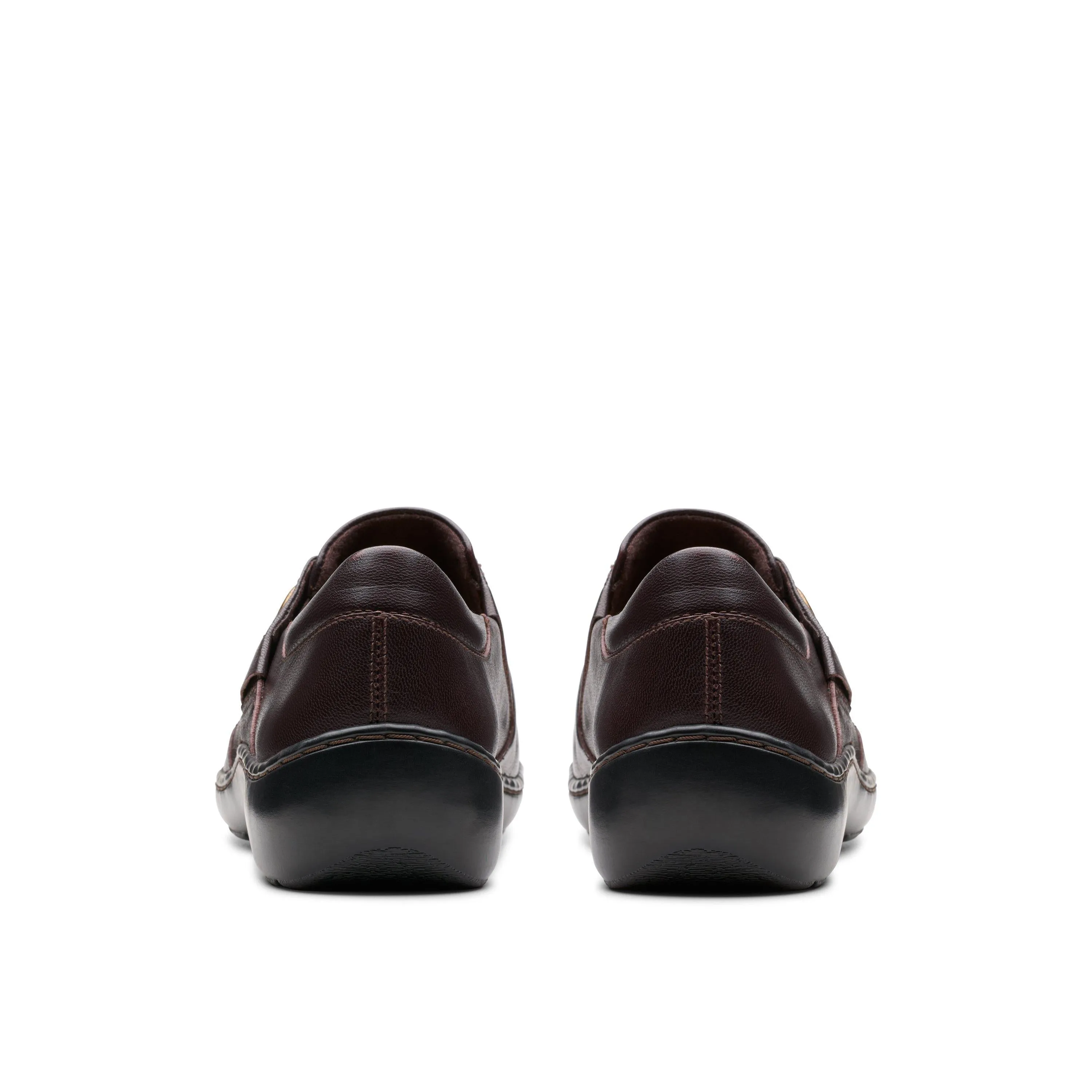 Clarks Cora Aubrie in Brown Leather