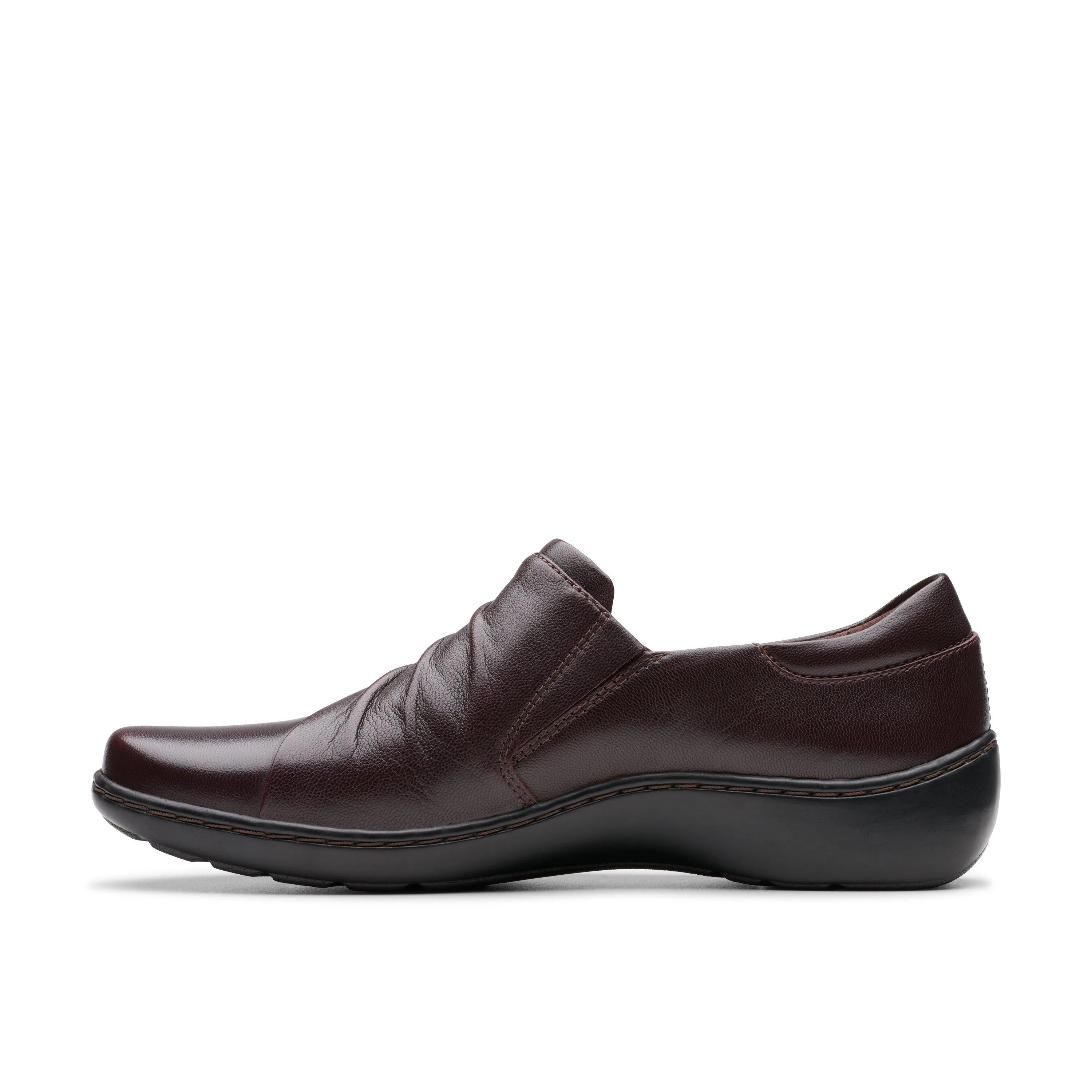 Clarks Cora Aubrie in Brown Leather