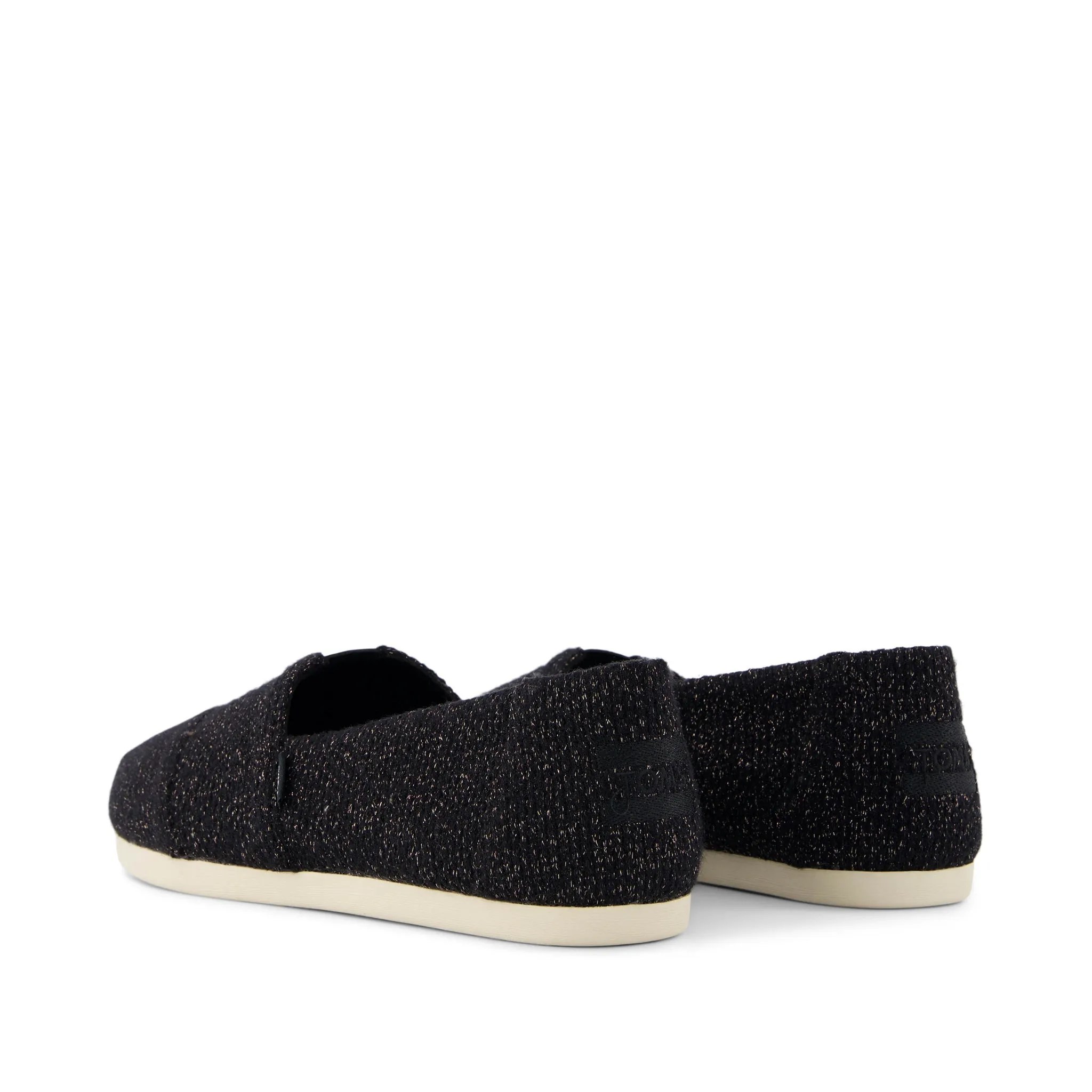 Classic Alpargata Black Sparkle Knit