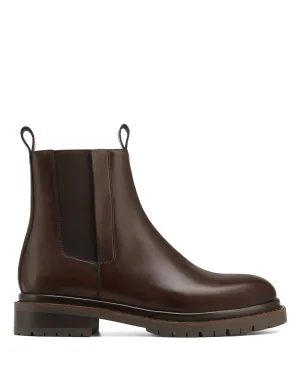 Clay Dark Brown Leather