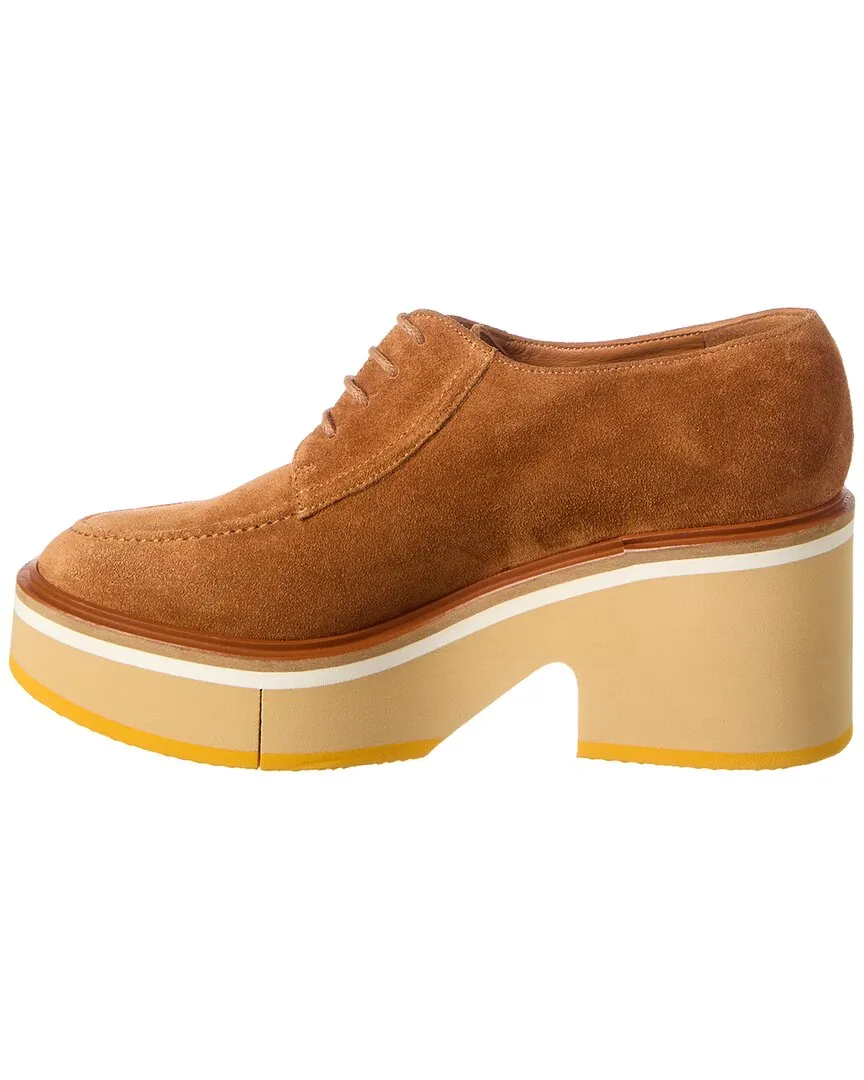 Clergerie Anja Suede Platform Oxford