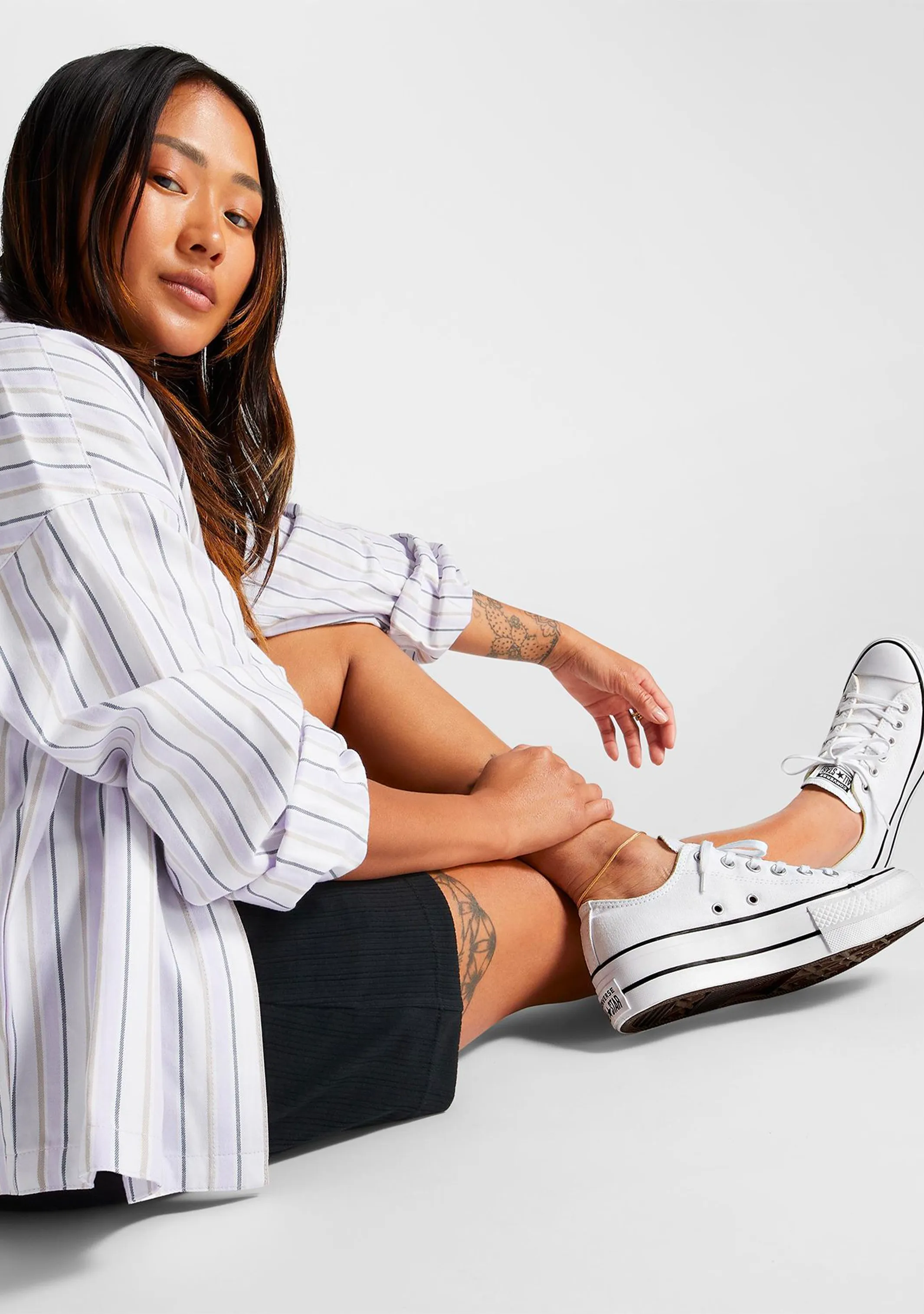 Converse Women??s CT Lift Canvas Low White