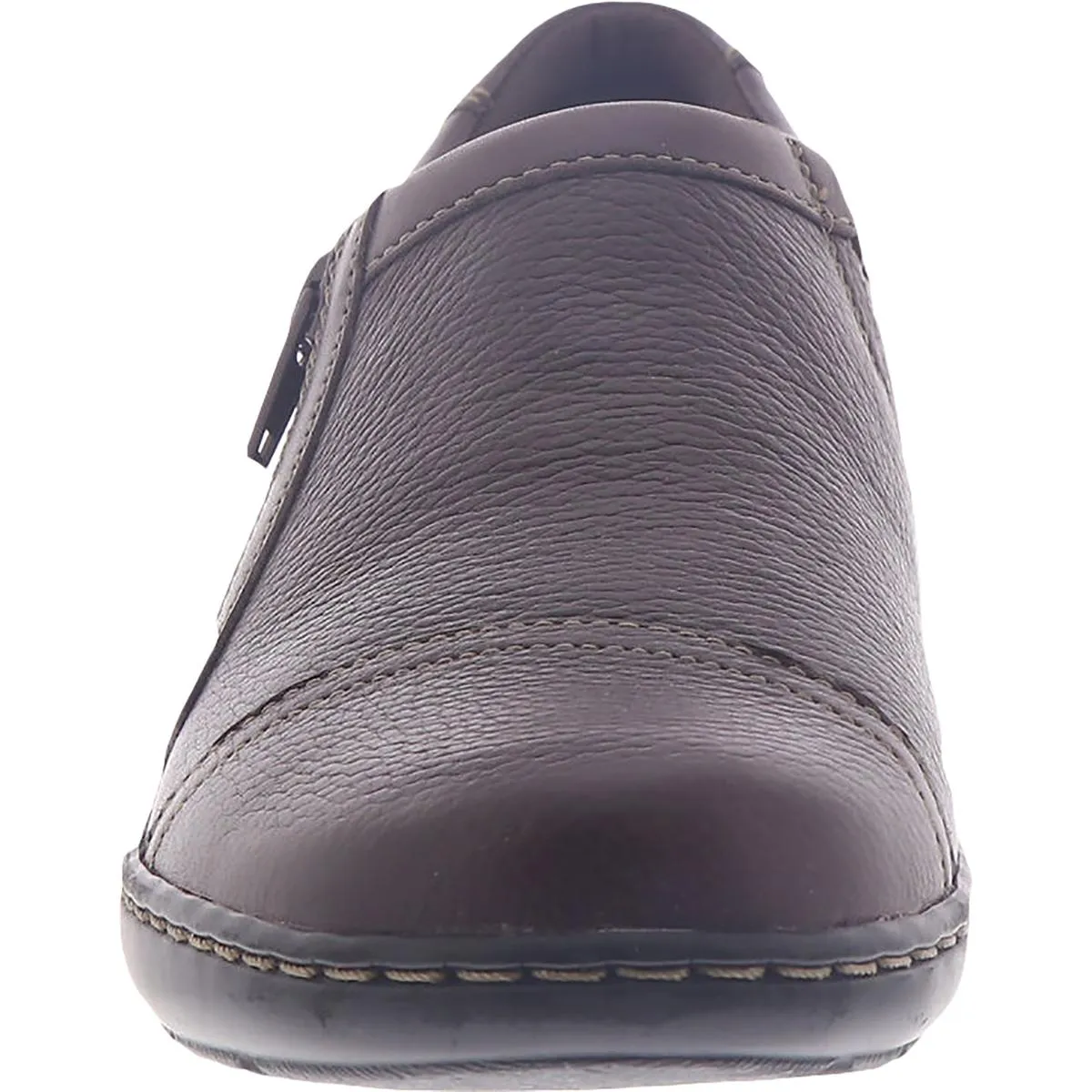 Cora Giny Womens Leather Slip On Loafers