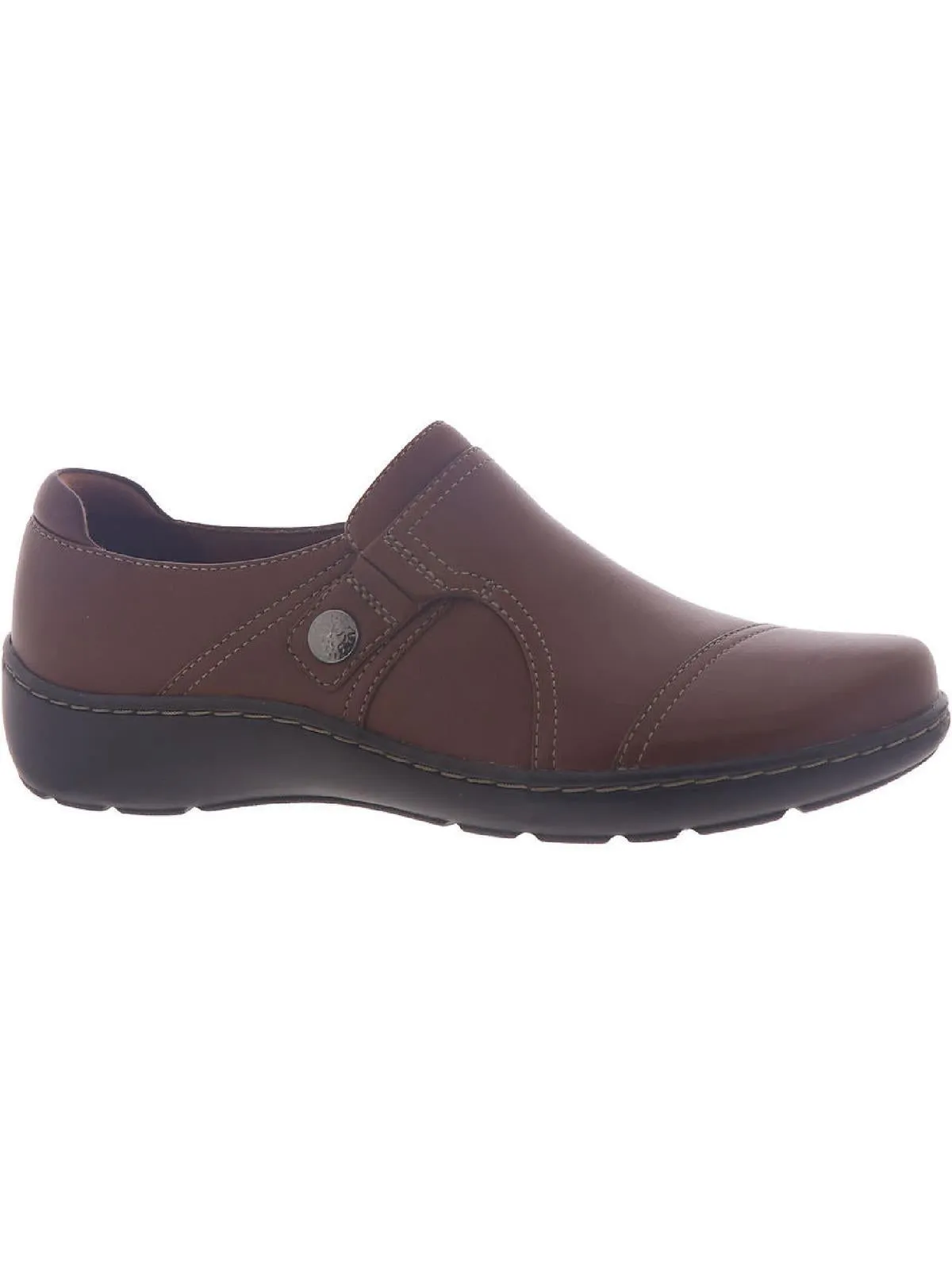 Cora Poppy Womens Leather Slip On Fashion Loafers