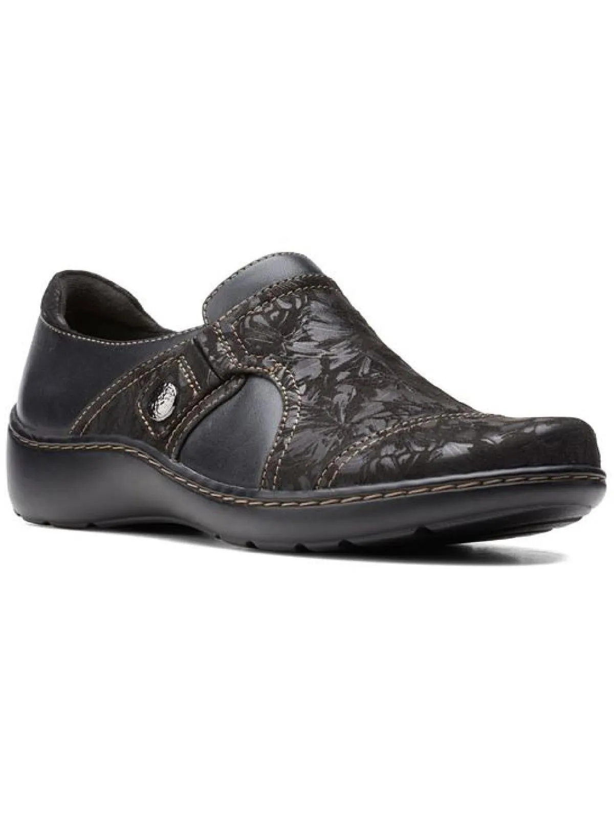 Cora Poppy Womens Leather Slip On Fashion Loafers