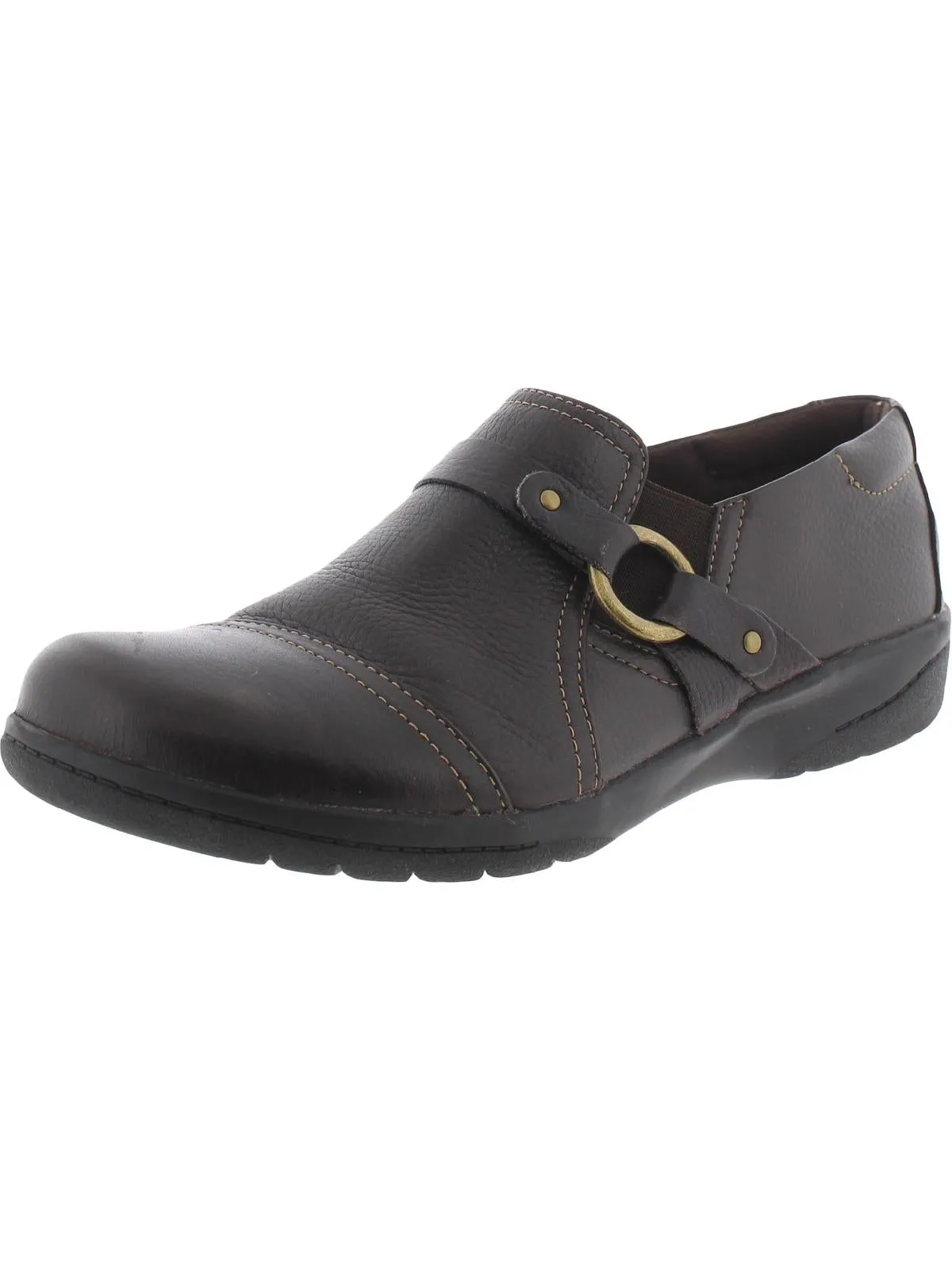 Cora Poppy Womens Leather Slip On Fashion Loafers
