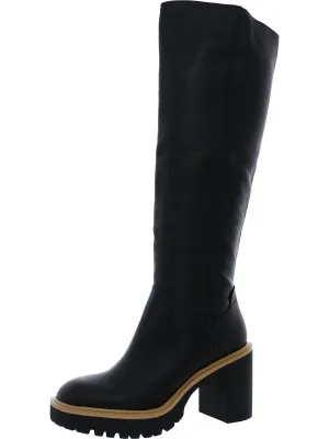 Corry H2O Womens Tall Leather Knee-High Boots