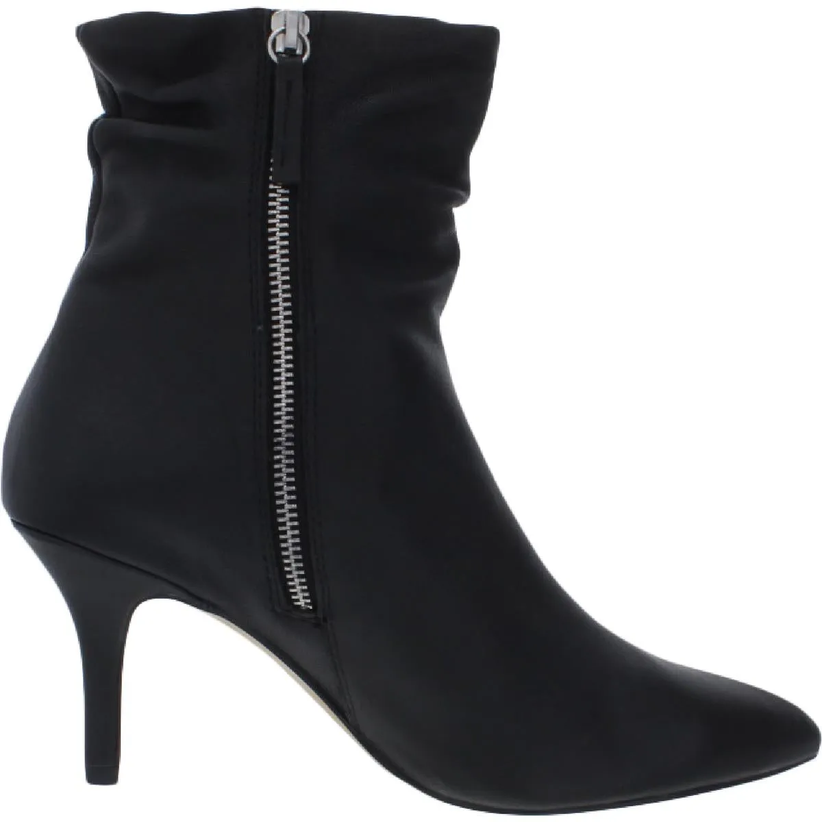 Danielle Womens Leather Stiletto Ankle Boots