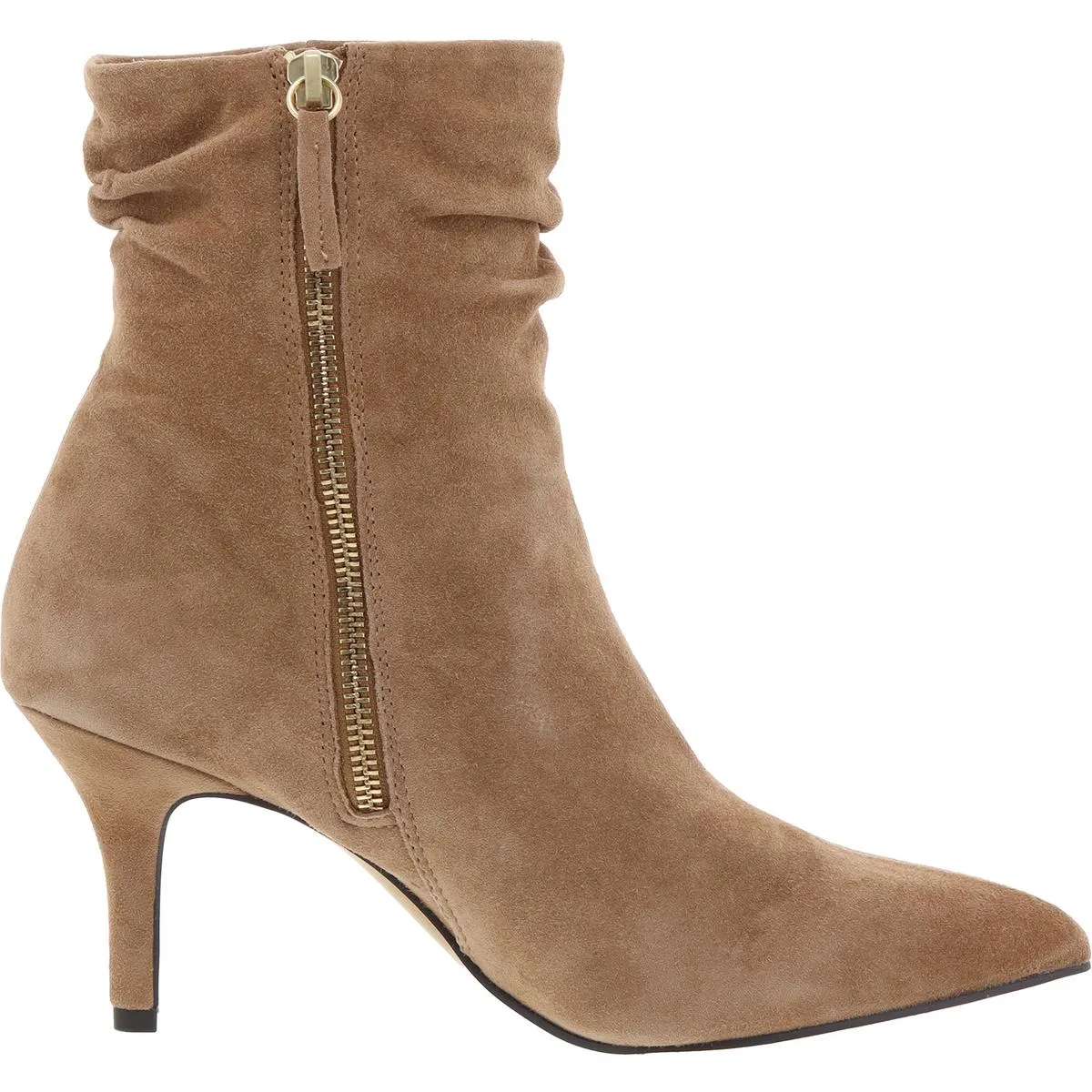 Danielle Womens Slouchy Leather Ankle Boots