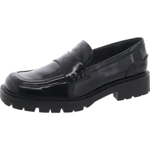 Darby Womens Patent Slip-On Loafers