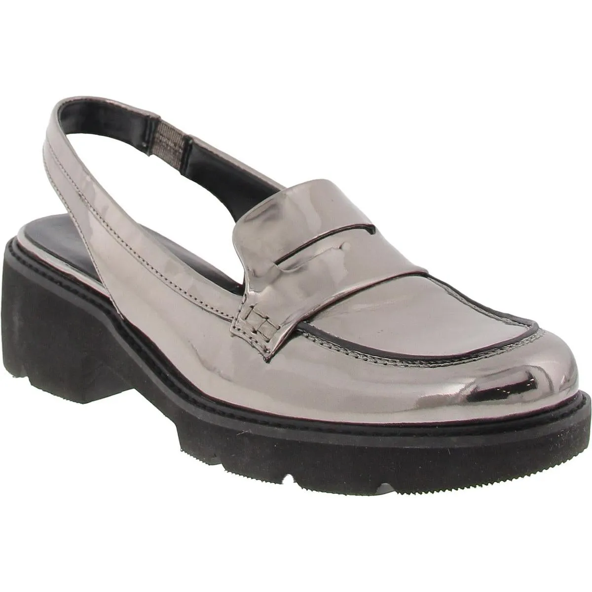 Darry Slingback Womens Patent Slingback Loafers