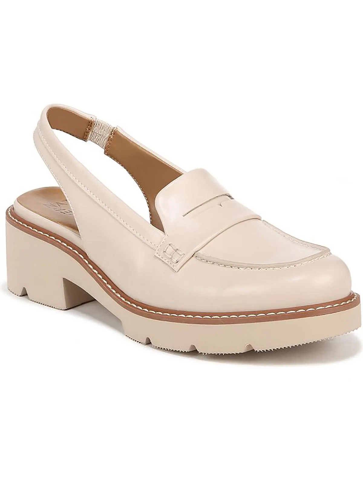 Darry Slingback Womens Patent Slingback Loafers