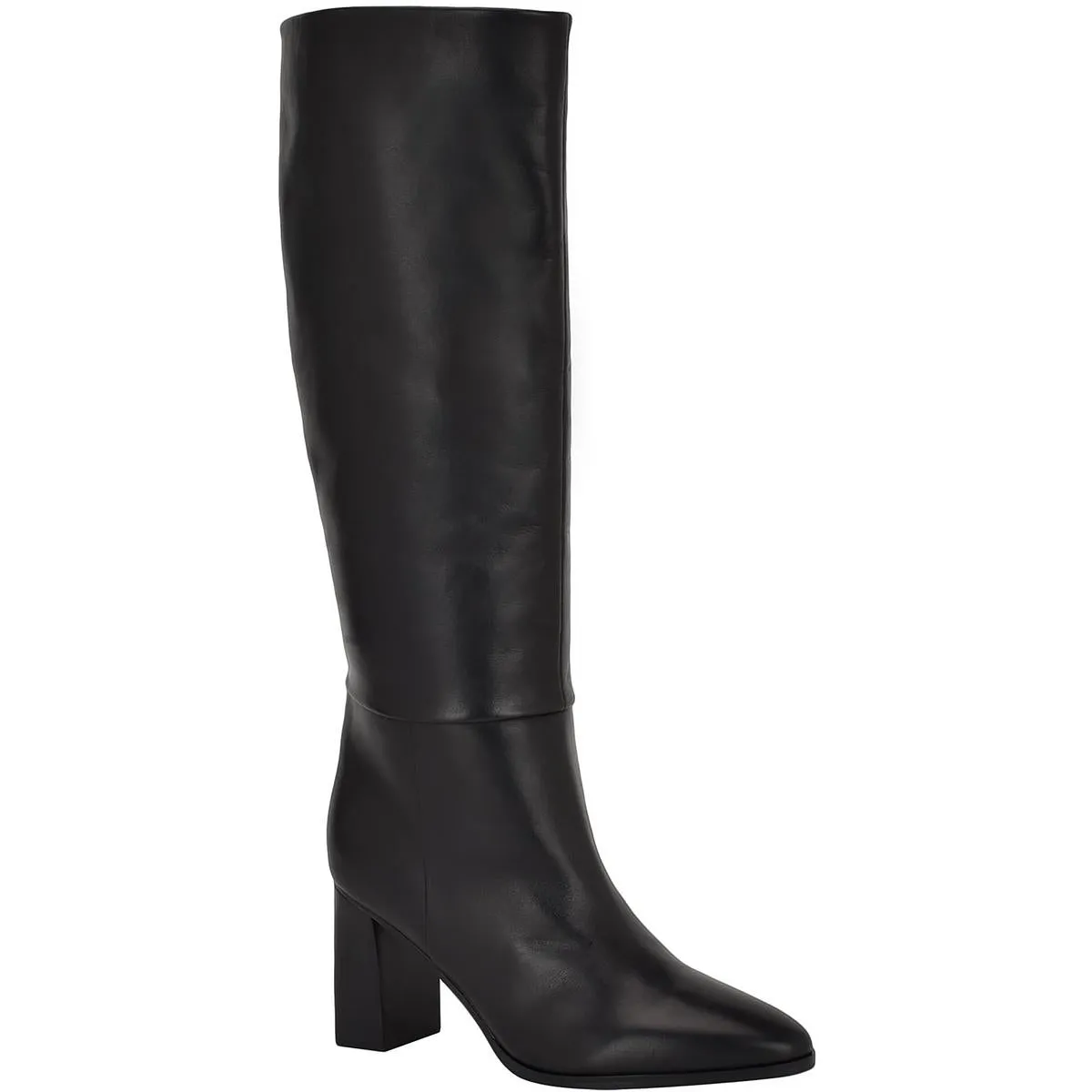 Dawna Womens Zipper Knee-High Boots