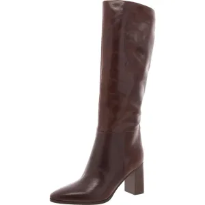 Dawna Womens Zipper Knee-High Boots