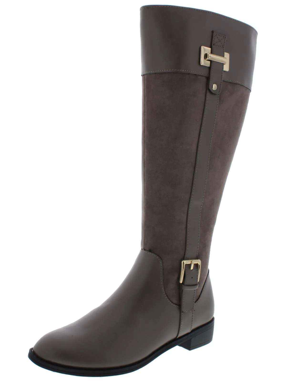 Deliee Womens Wide Calf Riding Boots