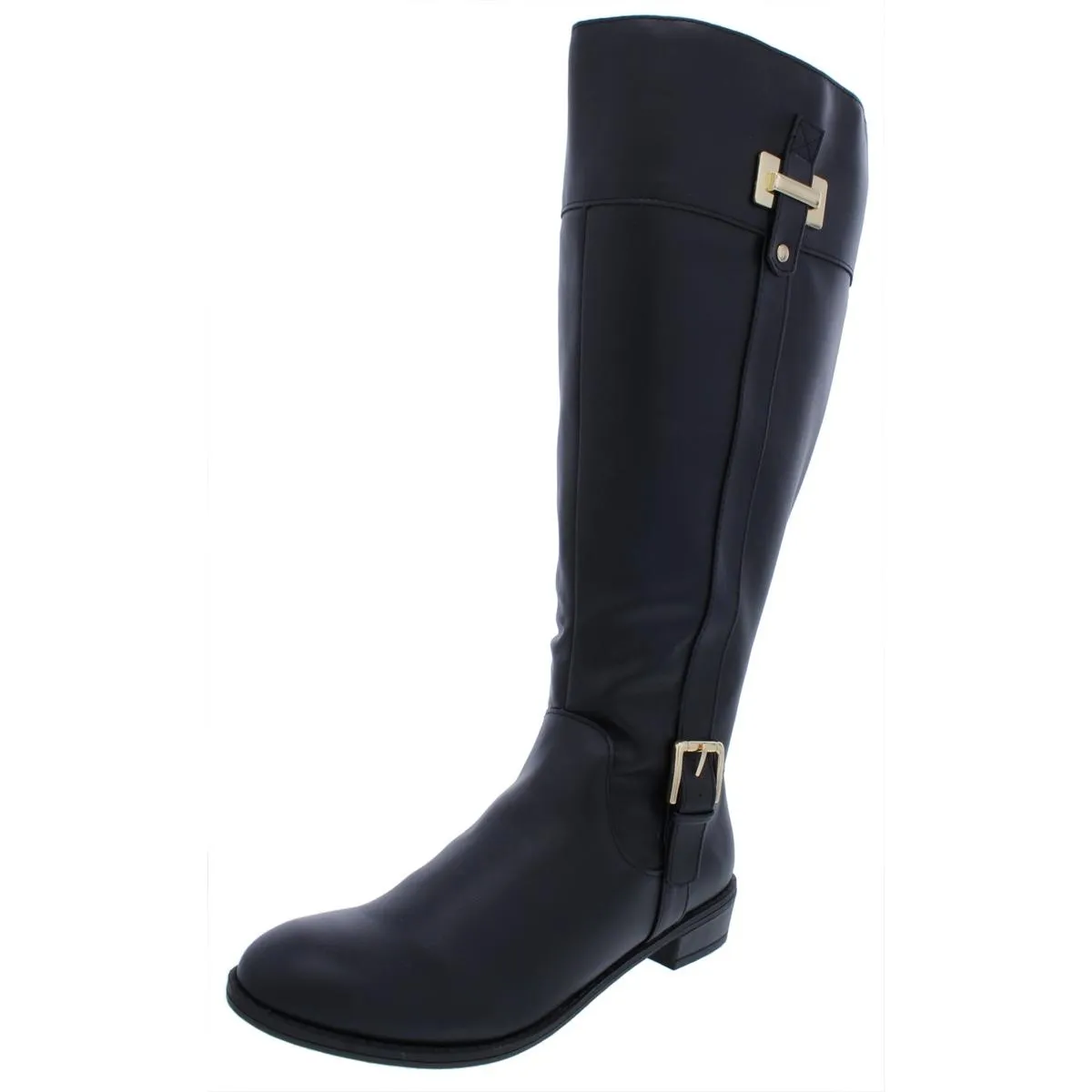 Deliee Womens Wide Calf Riding Boots
