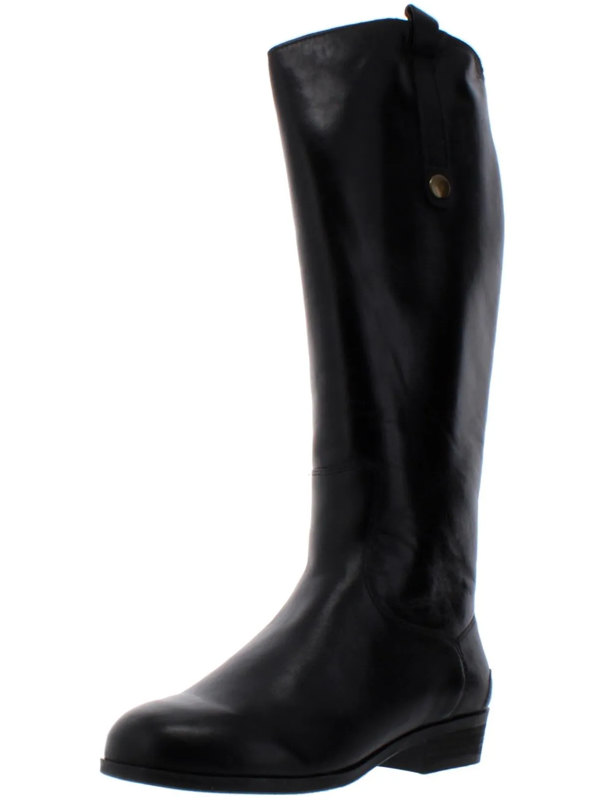 Derby Womens Leather Knee-High Riding Boots