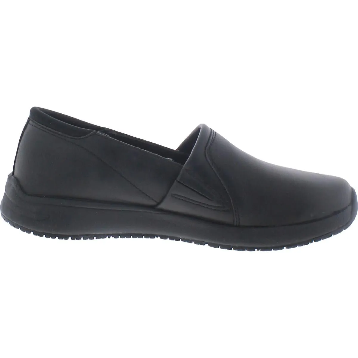Dive In Womens Faux Leather Slip On Work and Safety Shoes