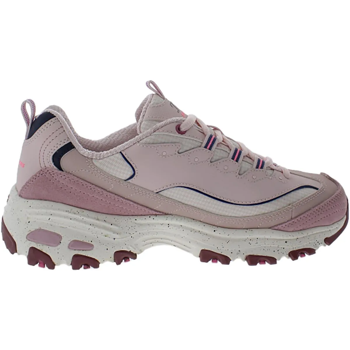 D'Lites - Bold Views Womens Leather Memory Foam Running Shoes