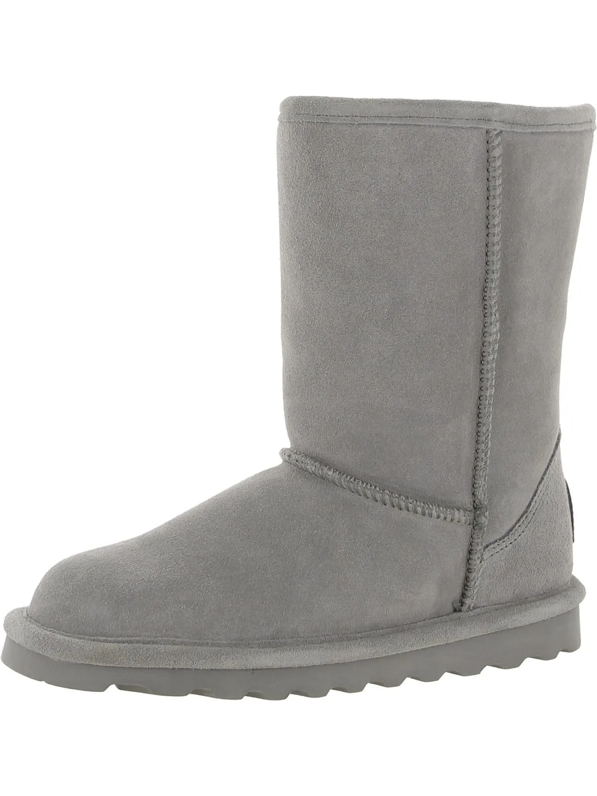 Elle Short Womens Suede Water Resistant Shearling Boots