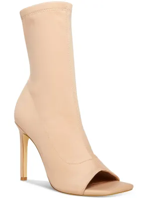 Endless Womens Peep Toe Zipper Booties