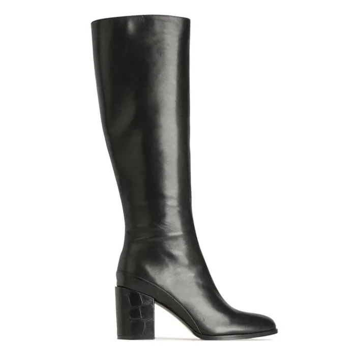 EOS Cashmere Black Croc - LAST PAIR size 41