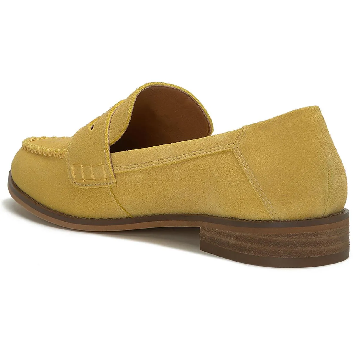 Erelia Womens Suede Slip On Loafers