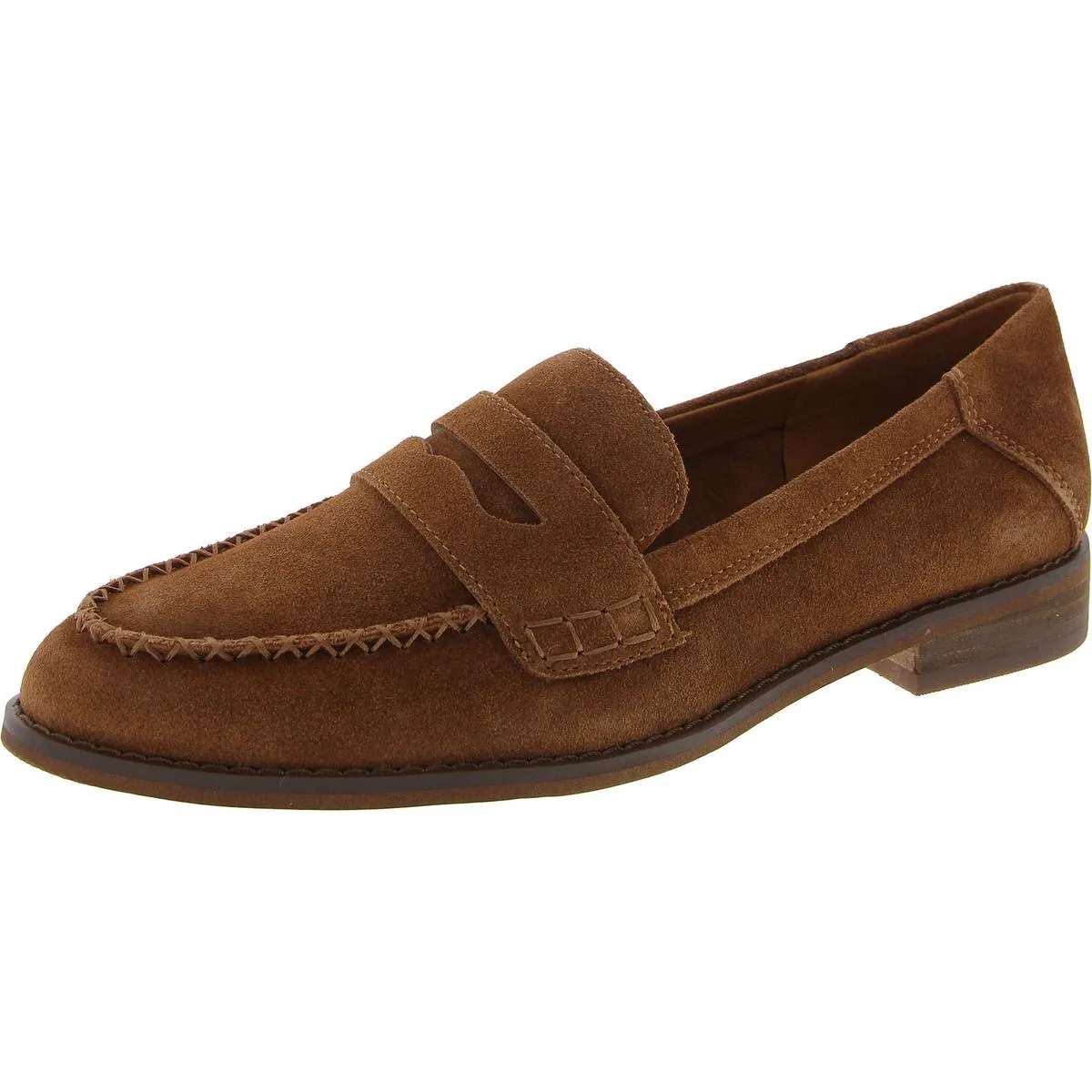 Erelia Womens Suede Slip On Loafers