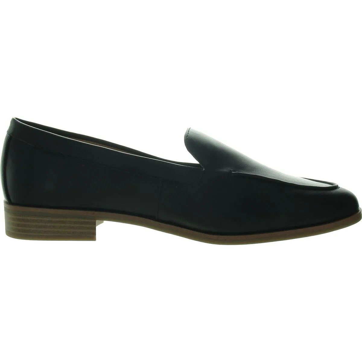 Everest Womens Faux Leather Slip-On Loafers