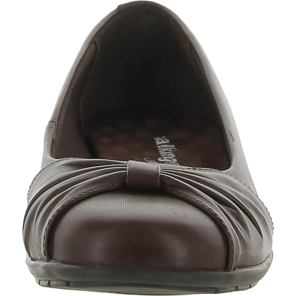Fall Womens Leather Slip On Loafers
