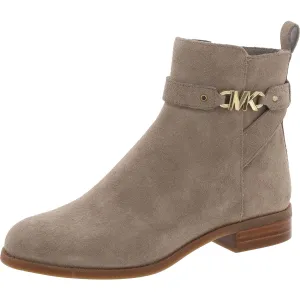 Farrah  Womens Suede Side Zipper Booties