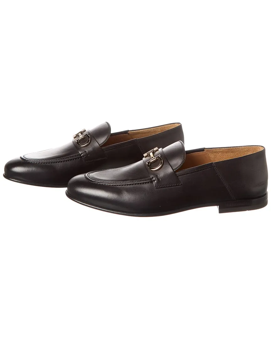 Ferragamo Gin Leather Loafer (Authentic Pre-Loved)