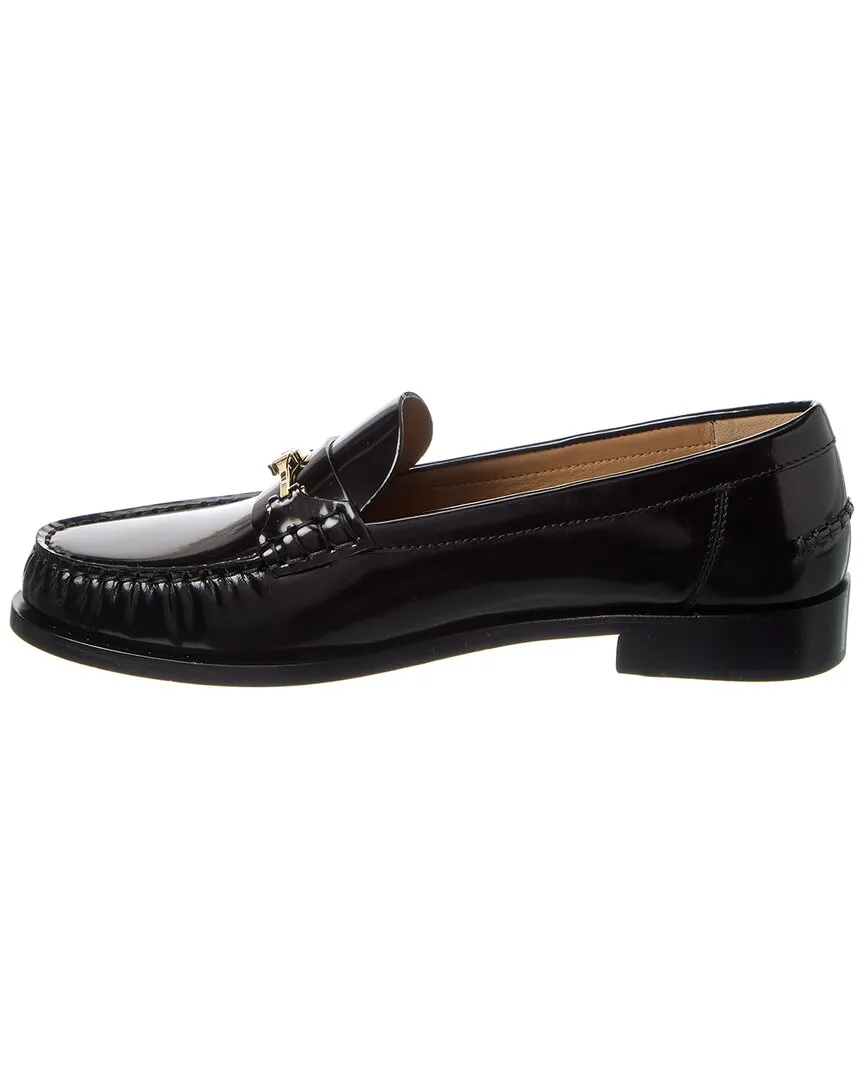 Ferragamo New Vara Chain Leather Loafer