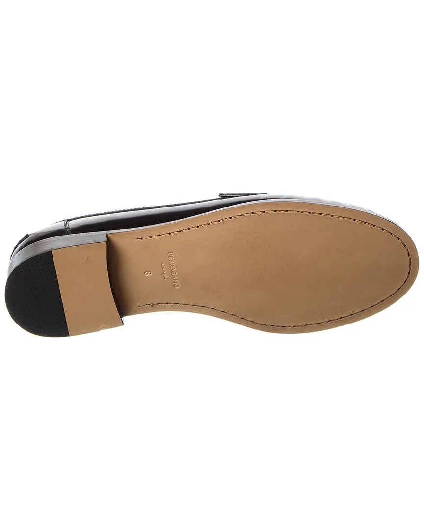 Ferragamo New Vara Chain Leather Loafer
