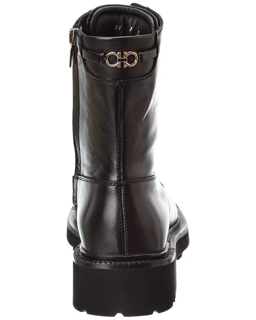 Ferragamo Orlando Leather Boot