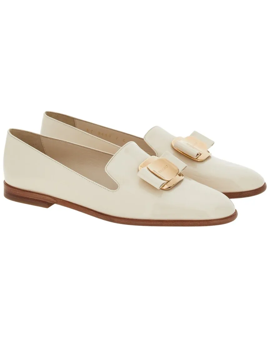 Ferragamo Zamira Leather Loafer