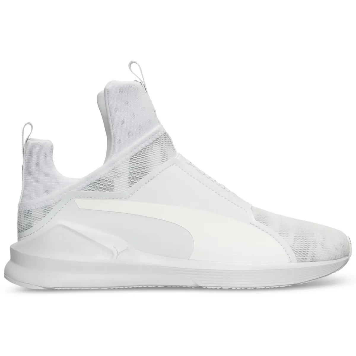 Fierce Swan Womens Laceless High-Top Sneakers