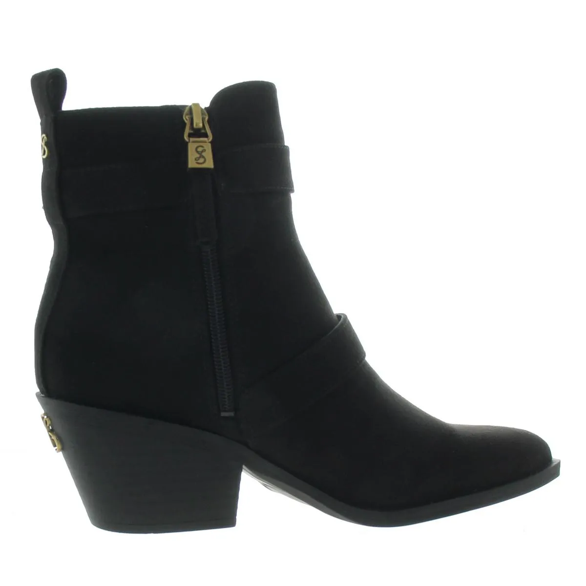 Finnley Womens Buckle Man Made Ankle Boots