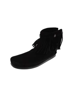 Fringe Moccasin Boots