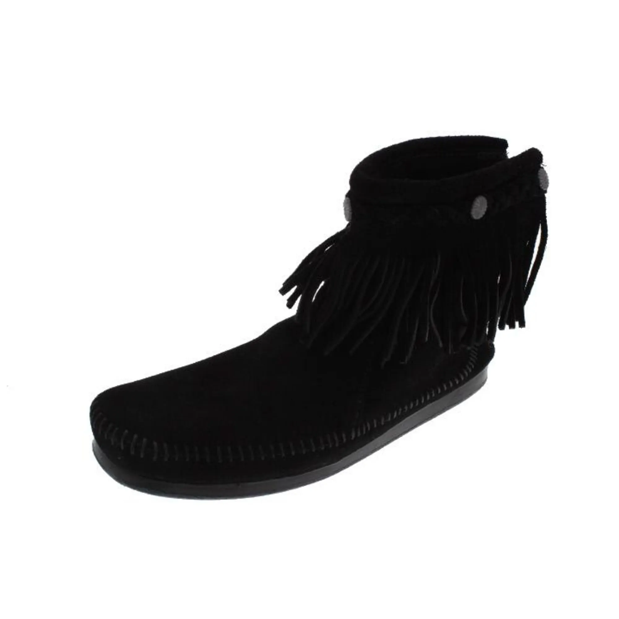 Fringe Moccasin Boots